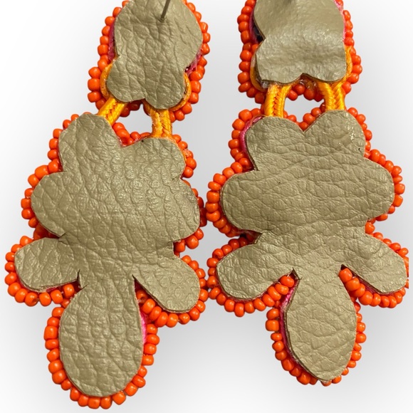 173 Boho Beaded Earrings - Picture 2 of 8